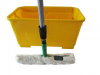 《止滑大師PAST》防滑劑大面積施工用-兔毛刷組+清潔桶(塗佈桶)+兩段式伸縮桿 (德國T字桿專用)《止滑大師PAST》